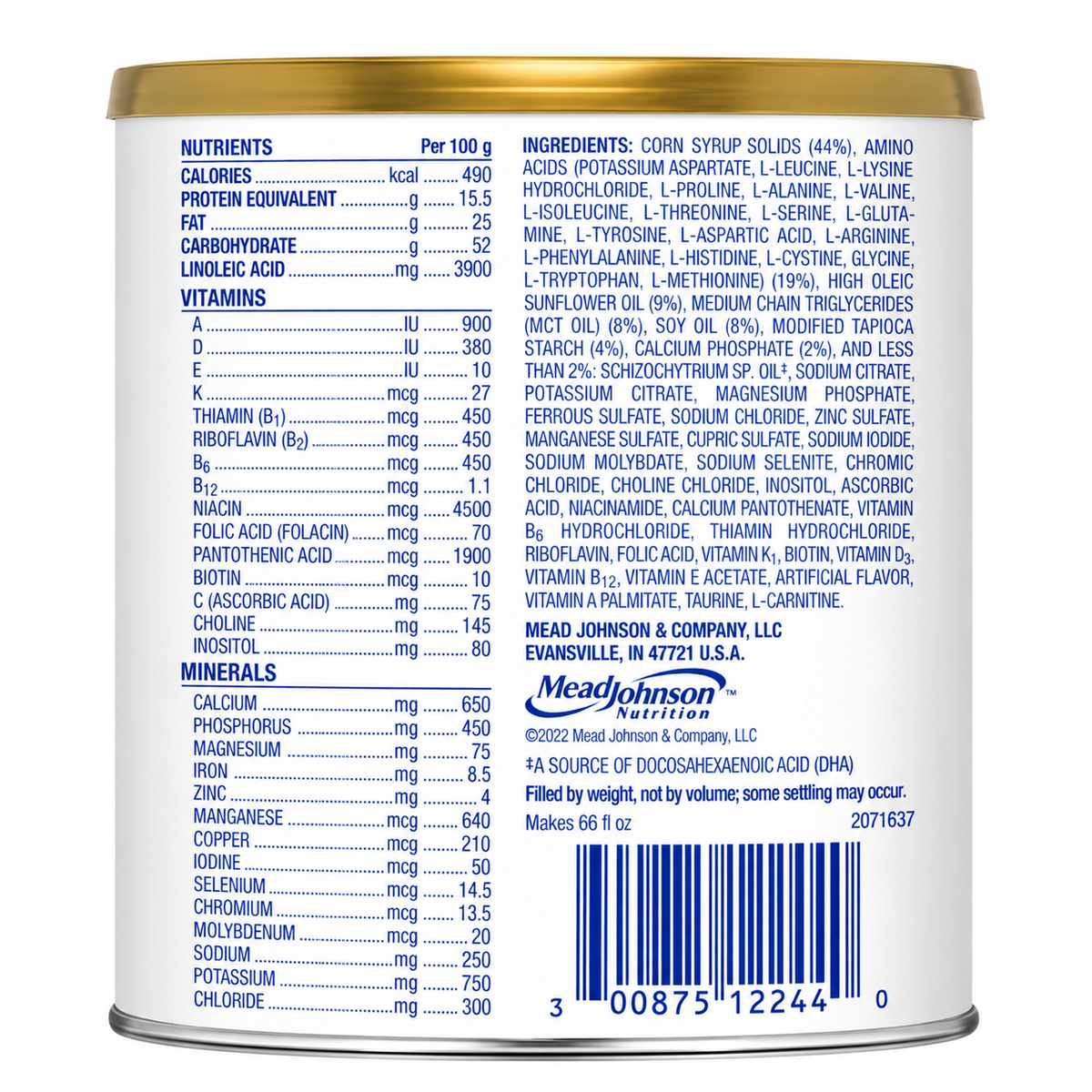 Puramino Jr. Vanilla 6 Cans - 14.1 oz