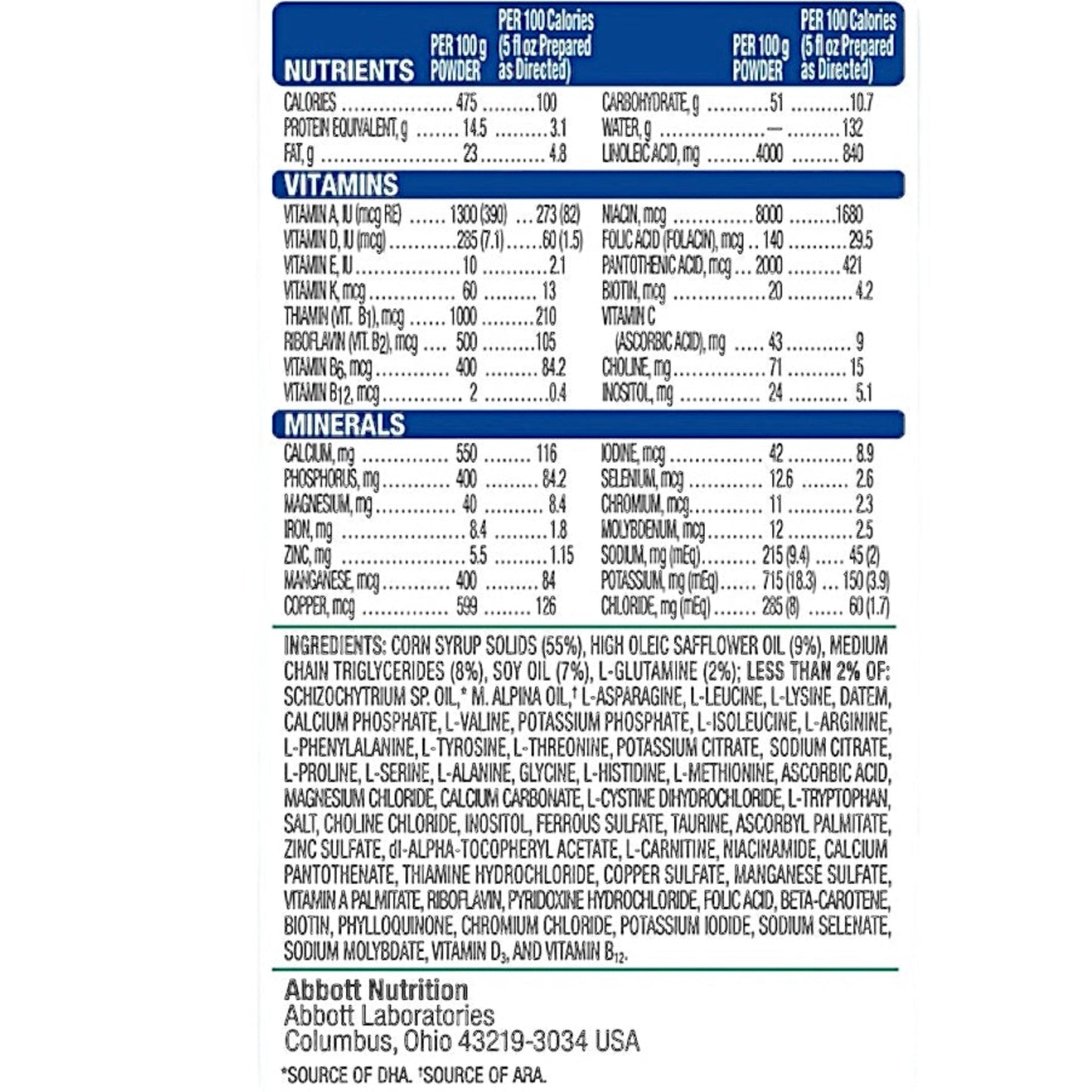 Elecare Infant Formula Powder – 2 Pack – 14.1 oz