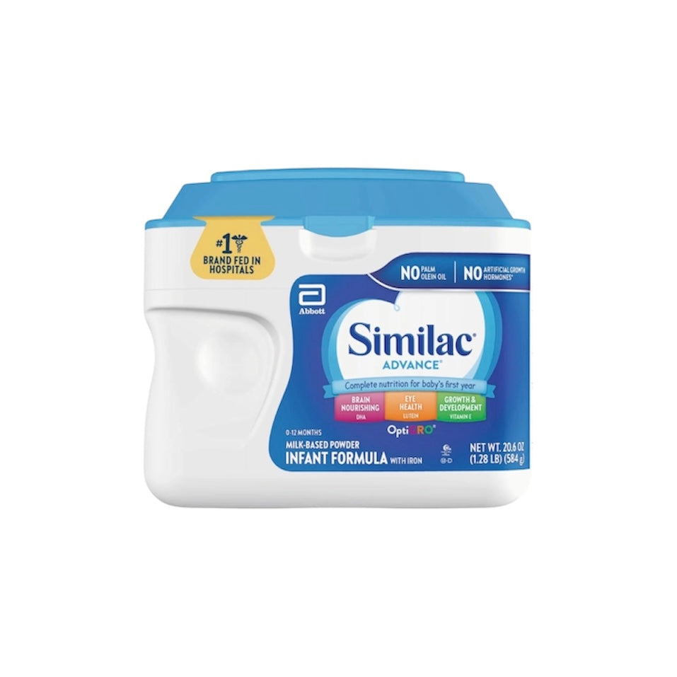Similac Advance Infant Formula – 6 Tubs – 20.6 - oz