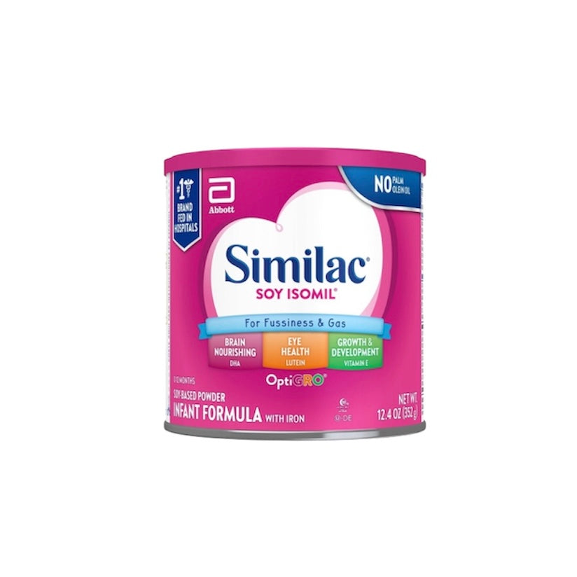 Similac Soy Isomil Infant Formula– 6 Cans – 12.4 oz