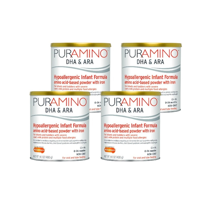 PurAmino Infant Formula – 4 Cans – 14.1 oz