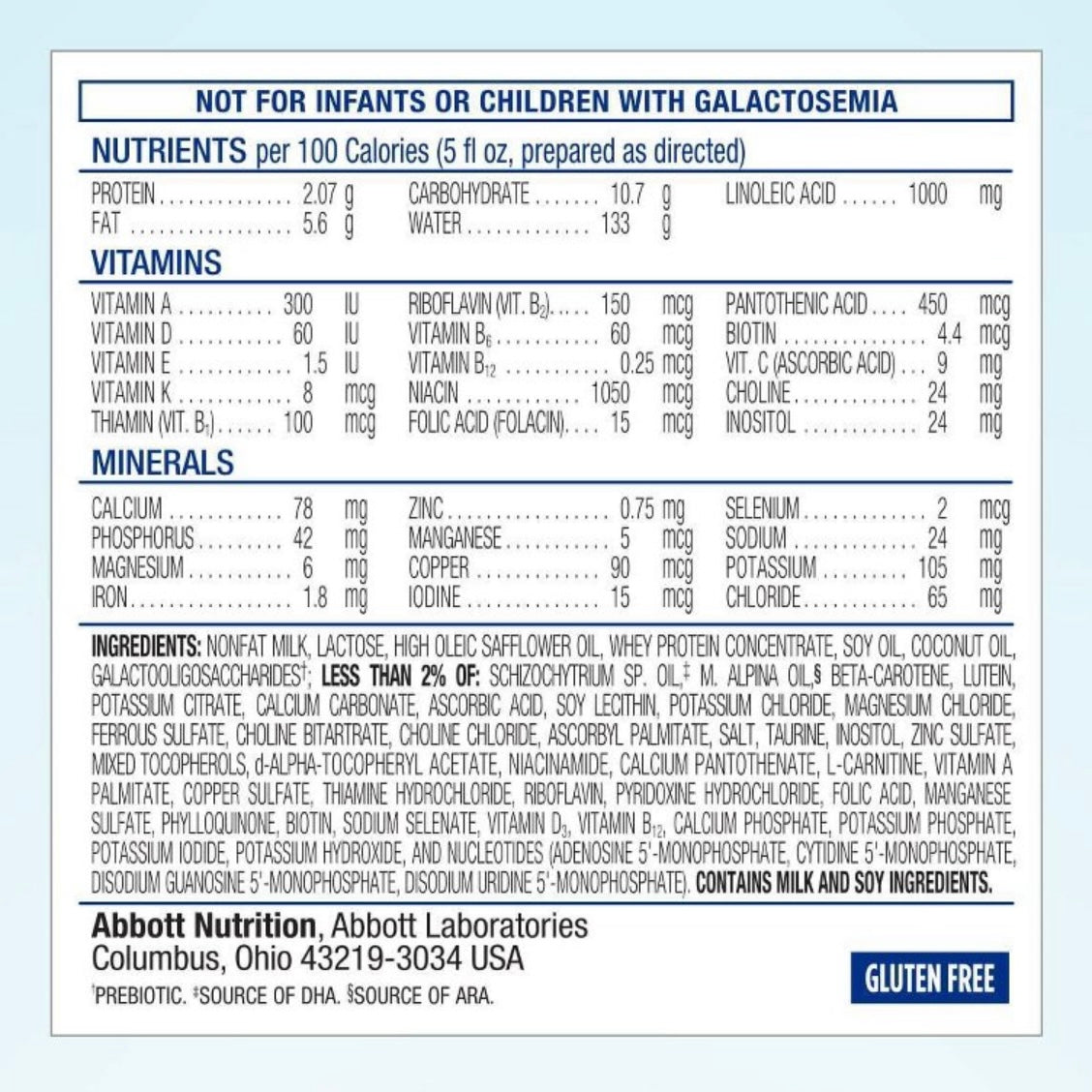 Similac Advance Infant Formula – 4 Cans – 30.8 oz