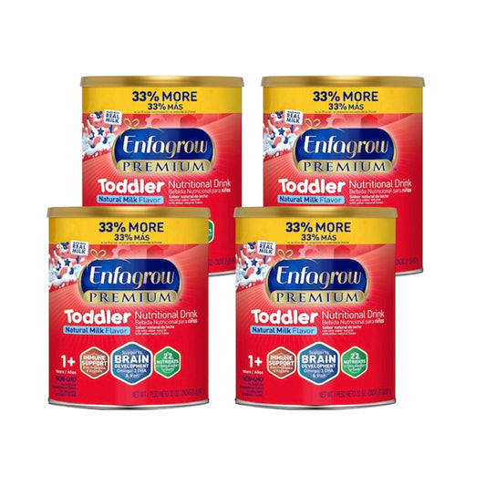 Enfagrow Premium Toddler Milk Formula– 4 Cans – 32 oz