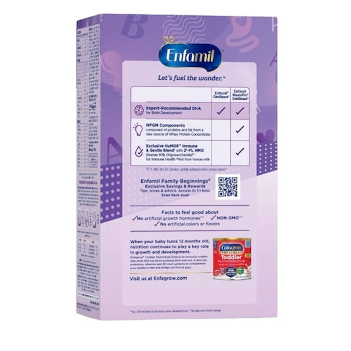 Enfamil NeuroPro Gentlease Refill Infant Formula– 4 Boxes – 35.2 oz