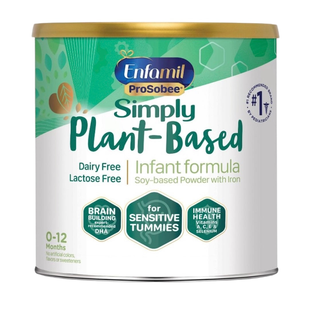 Enfamil Soy Prosobee Plant Based Infant Formula – 4 Cans – 20.9 oz