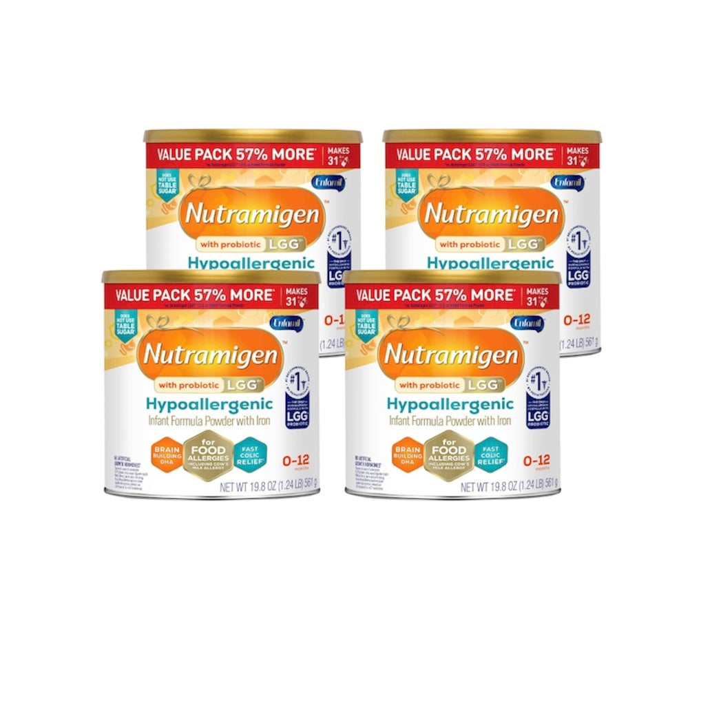 Enfamil Nutramigen Infant Formula – 4 Cans – 19.8 oz