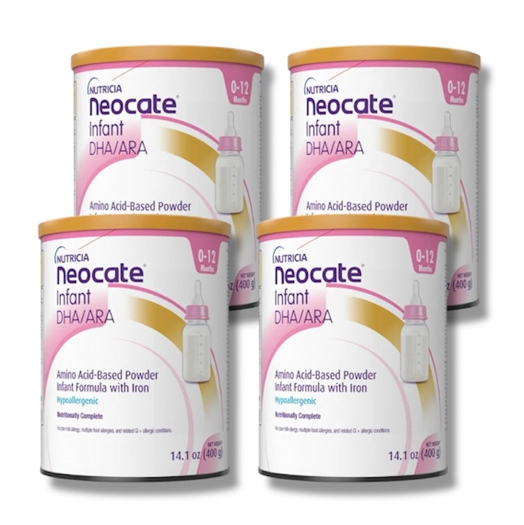 Neocate Infant DHA/ARA Formula– 4 Cans – 14.1 oz