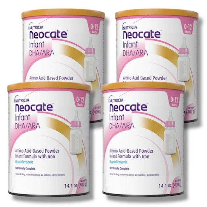 Neocate Infant DHA/ARA Formula– 4 Cans – 14.1 oz