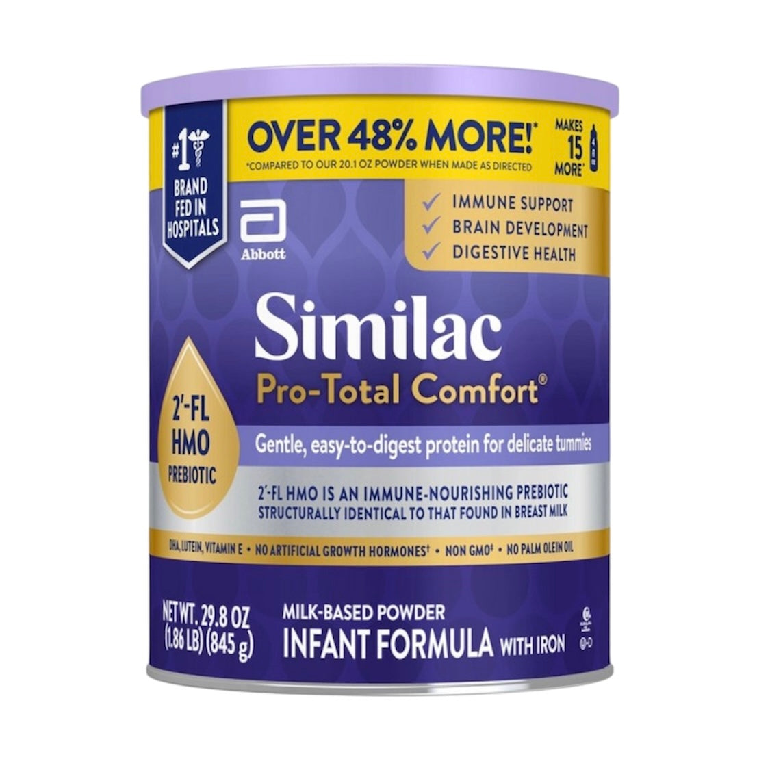Similac Pro Total Comfort Infant Formula – 4 Cans – 29.8 oz