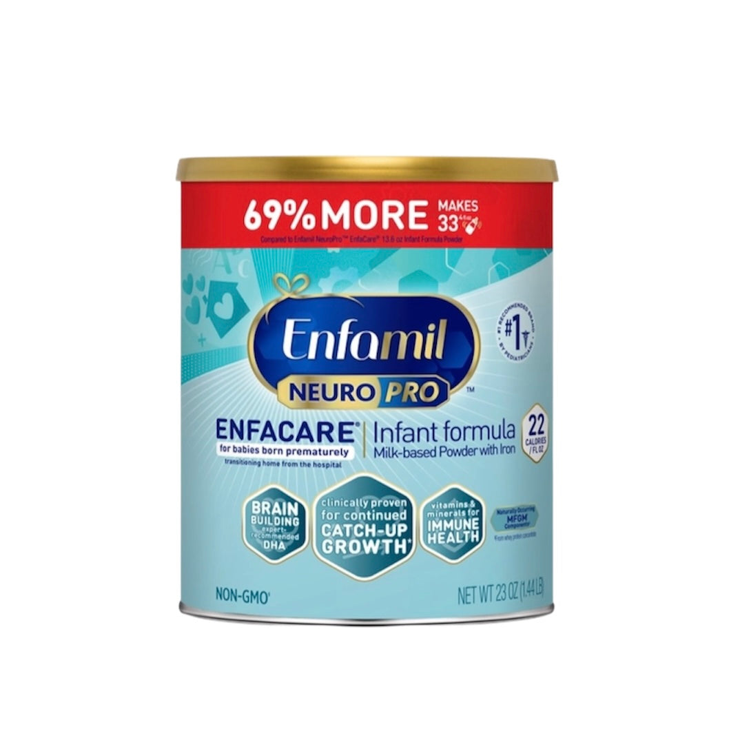 Enfamil NeuroPro Enfacare Premature Infant Formula – 4 Cans – 23 oz