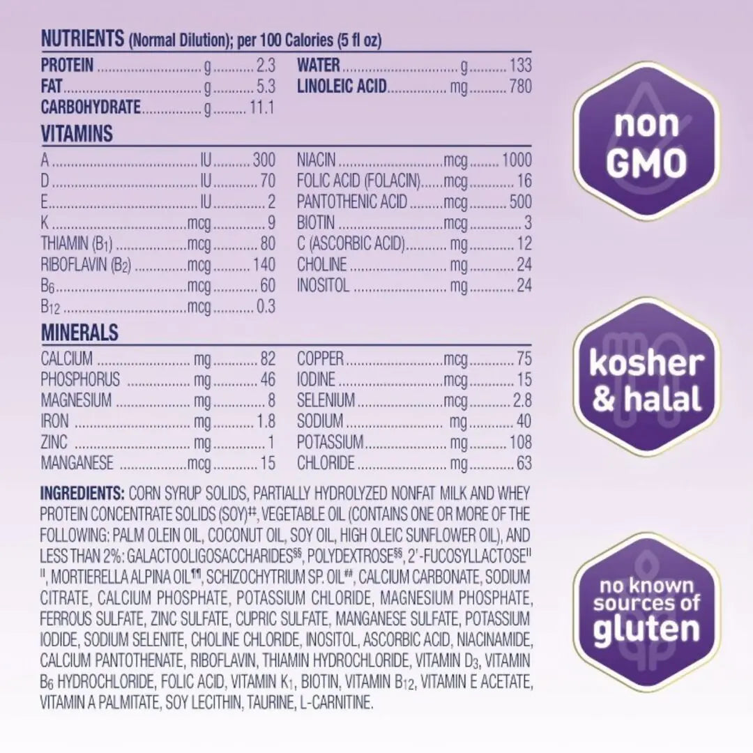 Enfamil NeuroPro Gentlease Infant Formula– 4 Cans – 27.4 oz