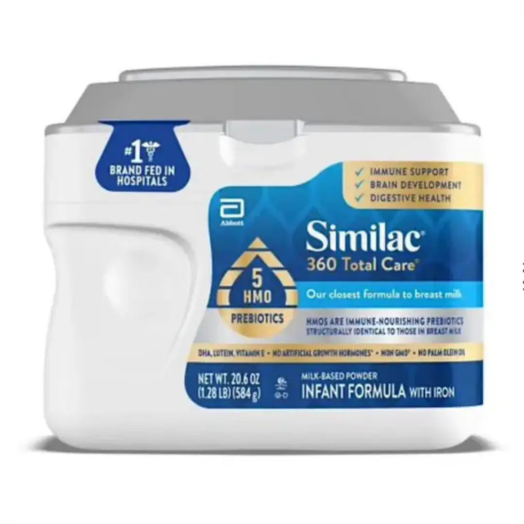 Similac 360 Total Care Infant Formula– 4 Tubs – 20.6 oz