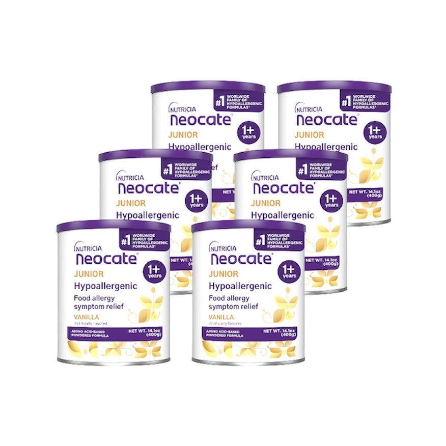 Neocate Jr Vanilla- 6 Cans - 14.1 oz