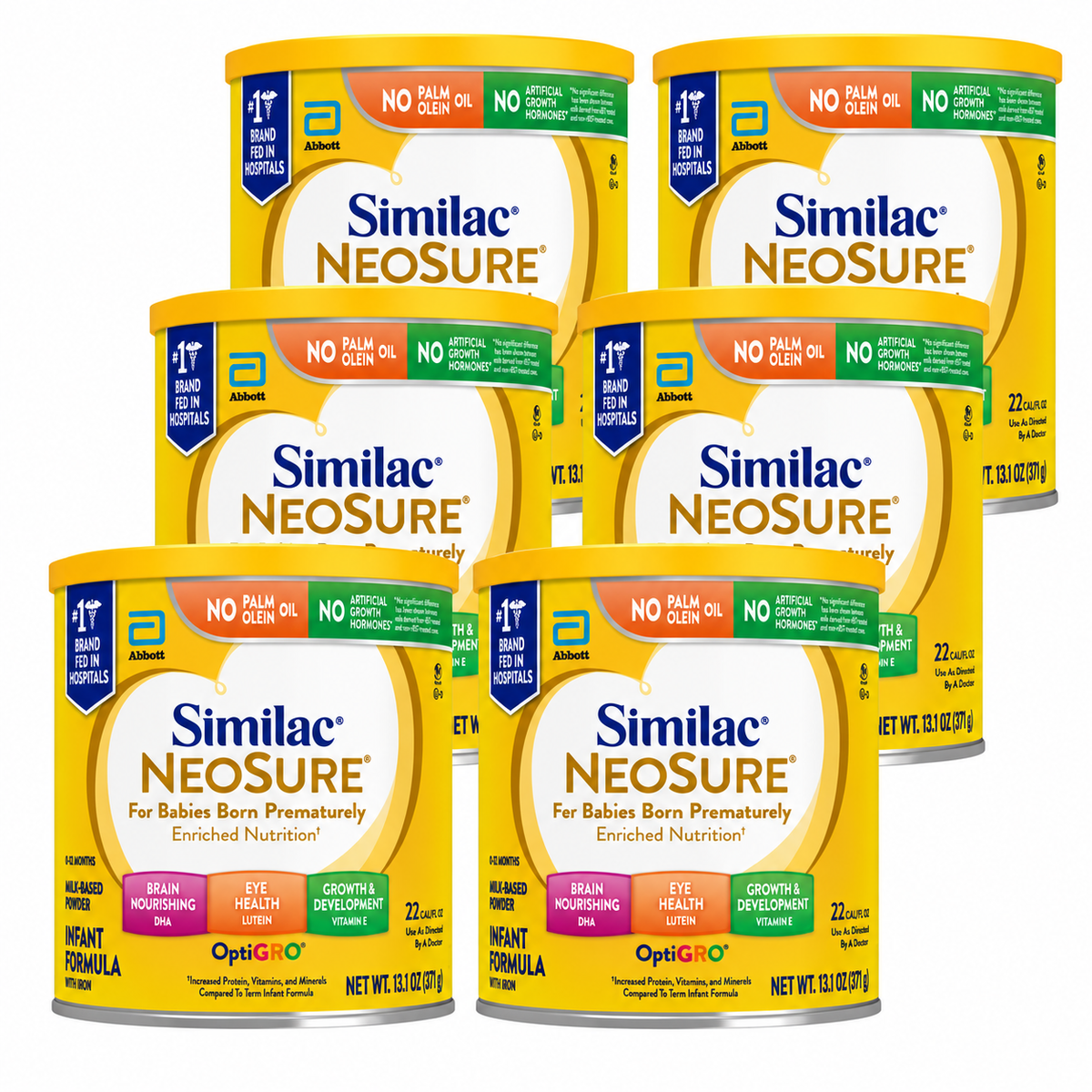 Similac NeoSure Infant Formula - 6
Cans - 13.1 oz