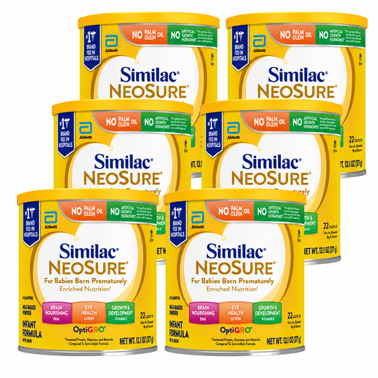 Similac NeoSure Infant Formula - 6
Cans - 13.1 oz