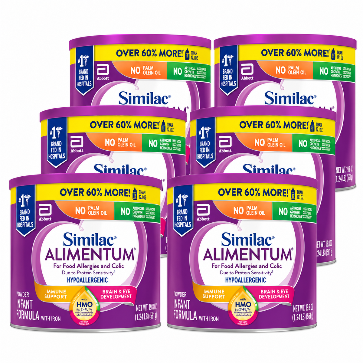 Similac Alimentum Infant Formula – 6 Cans – 19.8 oz