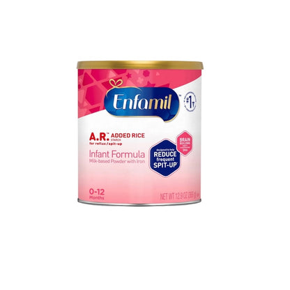 Added Rice Baby Formula Enfamil A.R. Added Rice Infant Formula – 6 Cans – 12.9 oz – Tiny Taste Budz