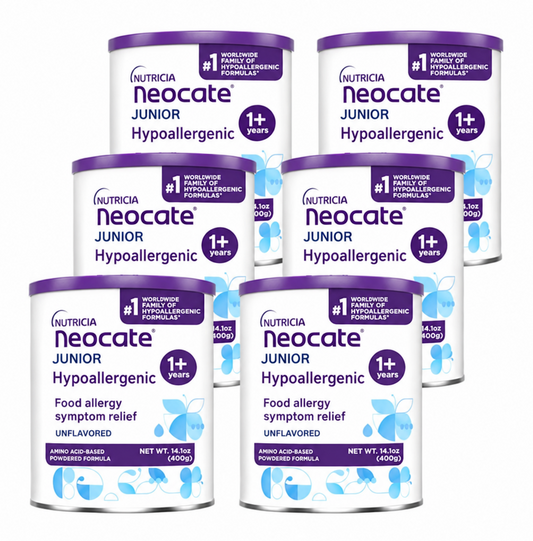 Neocate Jr - Unflavored 6 Cans - 14.1 oz