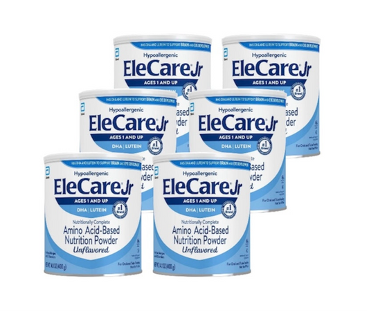 Elecare Jr Unflavored - 6 Cans - 14.1 oz