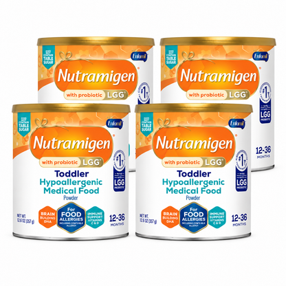 Enfamil Nutramigen Toddler Formula – 4 Cans – 12.6 oz