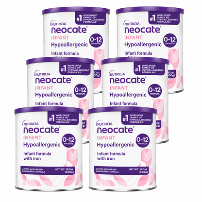 Neocate Infant DHA/ARA Formula– 6 Cans – 14.1 oz