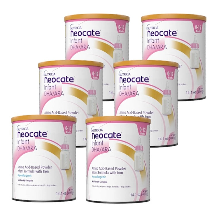 Neocate Infant DHA/ARA Formula– 6 Cans – 14.1 oz