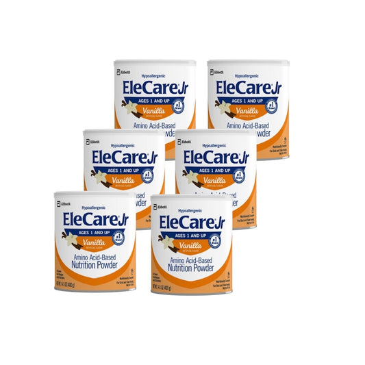 Elecare Jr Vanilla - 6 Cans - 14.1oz