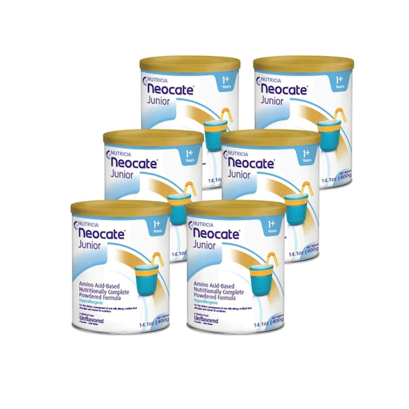Neocate Jr - Unflavored 6 Cans - 14.1 oz