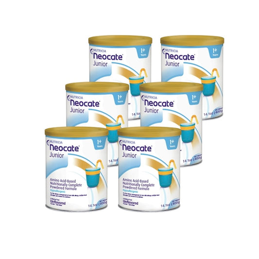 Neocate Jr - Unflavored 6 Cans - 14.1 oz