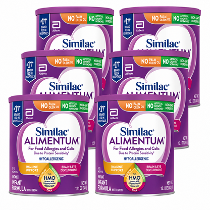 Similac Alimentum Infant Formula – 6 Cans – 12.1 oz