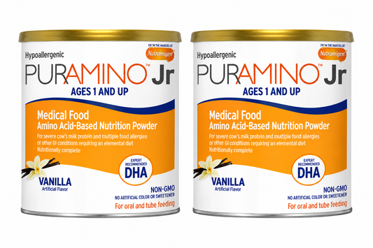 Puramino Jr. Vanilla 2 Cans - 14.1 oz