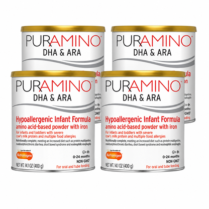 PurAmino Infant Formula – 4 Cans – 14.1 oz