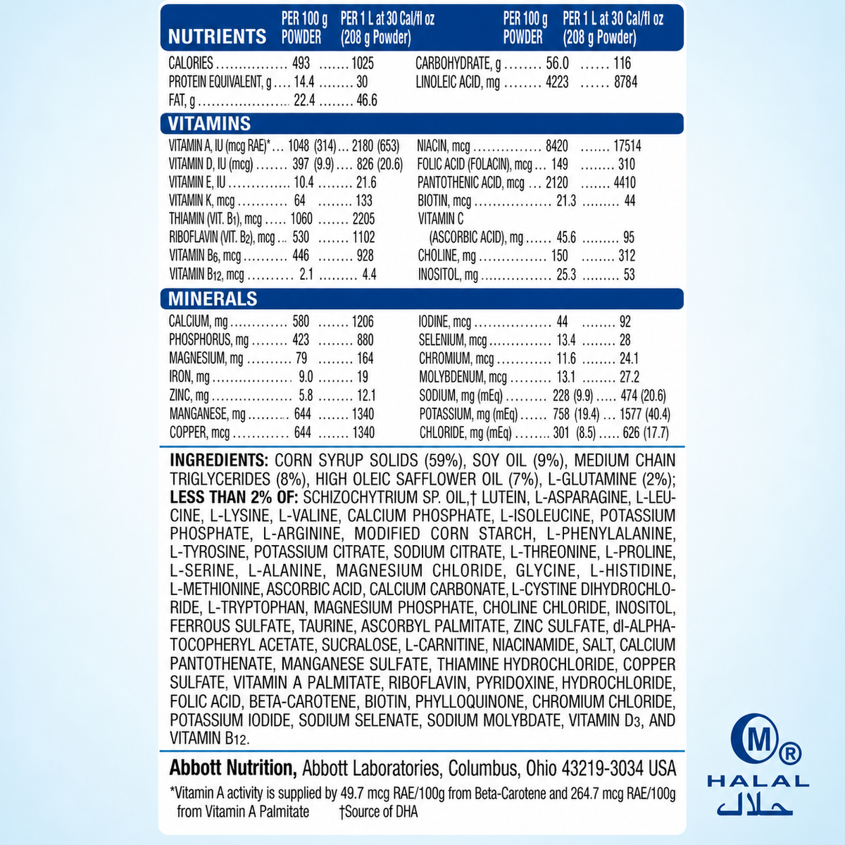 Elecare Jr Unflavored - 4 Cans - 14.1 oz