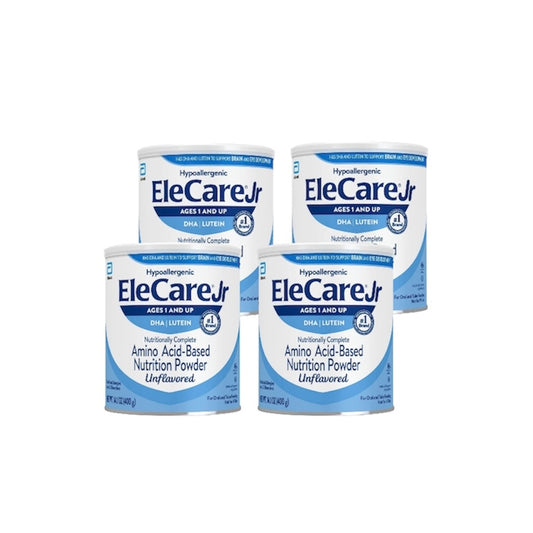Elecare Jr Unflavored - 4 Cans - 14.1 oz