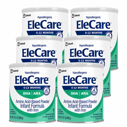 Elecare Infant Formula Dha & Ara – 6 Cans – 14.1 oz