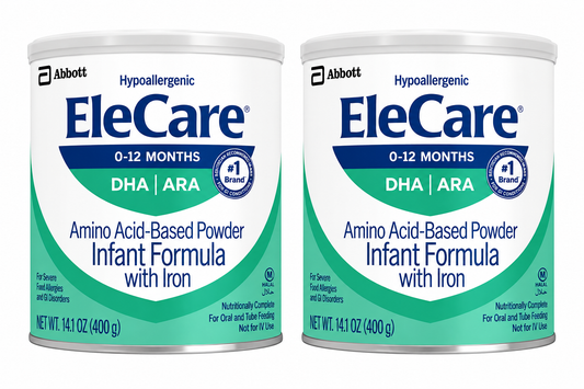 Elecare Infant Formula Powder – 2 Cans – 14.1 oz