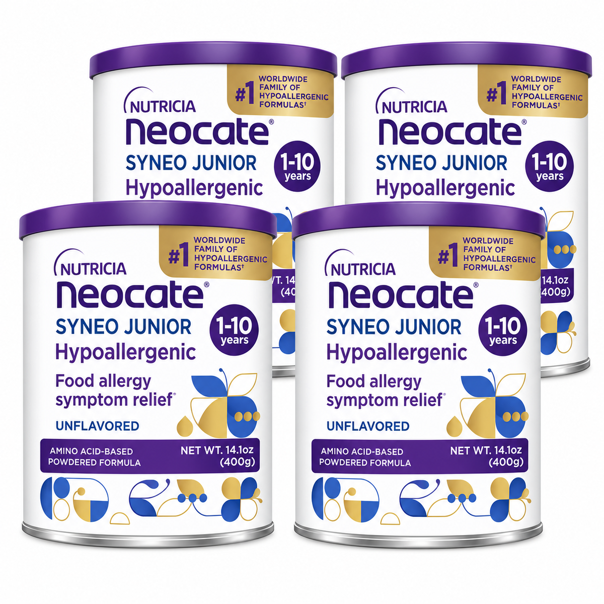 Neocate Syneo Jr - 4 Cans - 14.1 oz