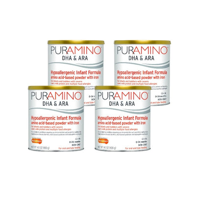 PurAmino Infant Formula – 4 Cans – 14.1 oz
