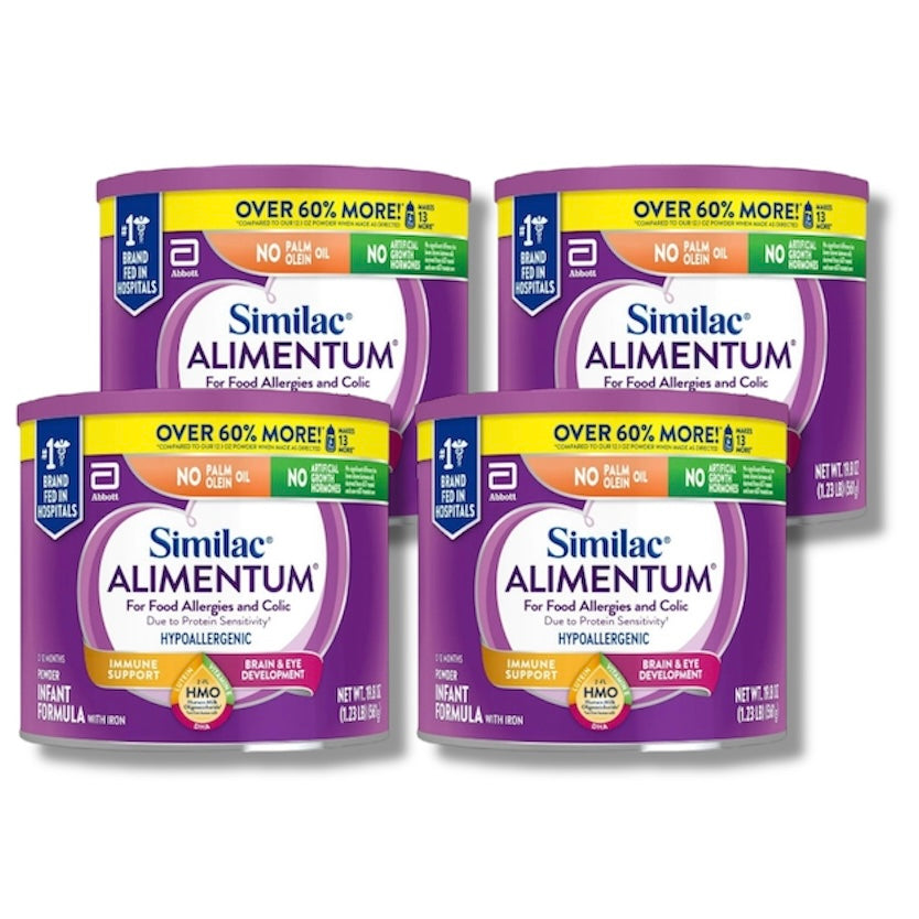 Similac Alimentum Infant Formula – 4 Cans – 19.8 oz