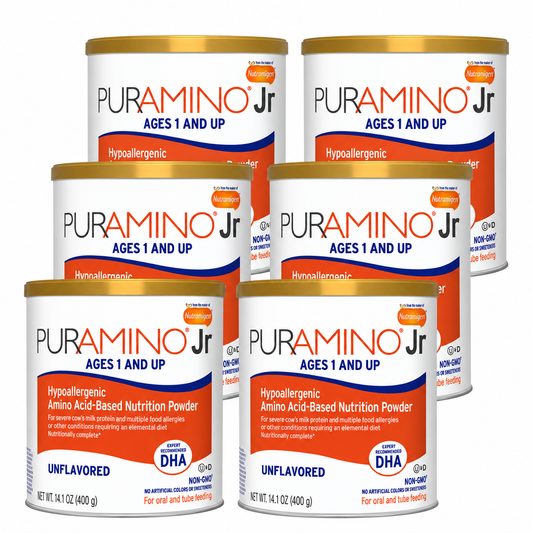 Puramino Jr. Unflavored 6 Cans - 14.1 oz