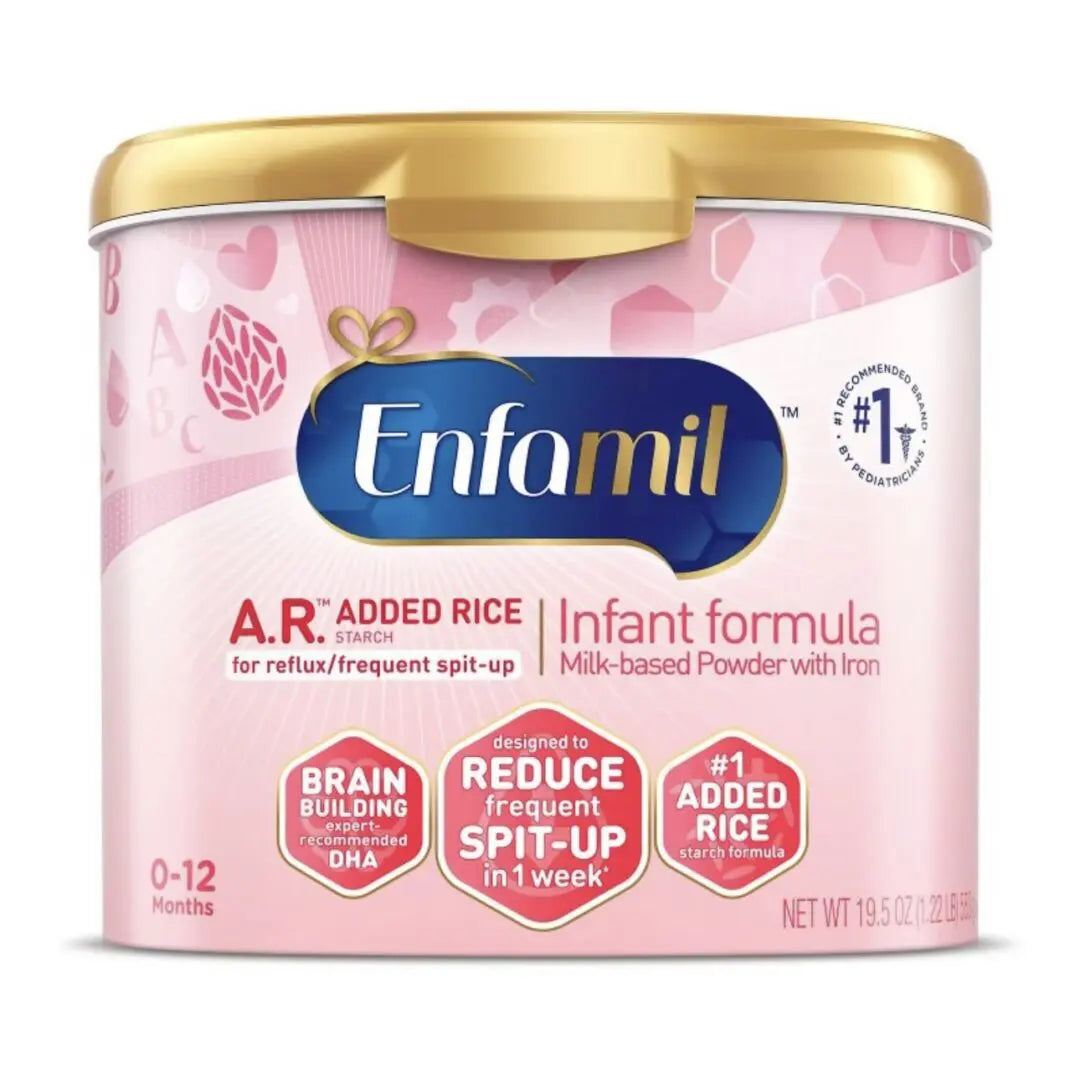 Enfamil A.R. Infant Formula – 4 Tubs – 19.5 oz