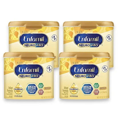 Enfamil NeuroPro Infant Formula – 4 Tubs – 20.7 oz