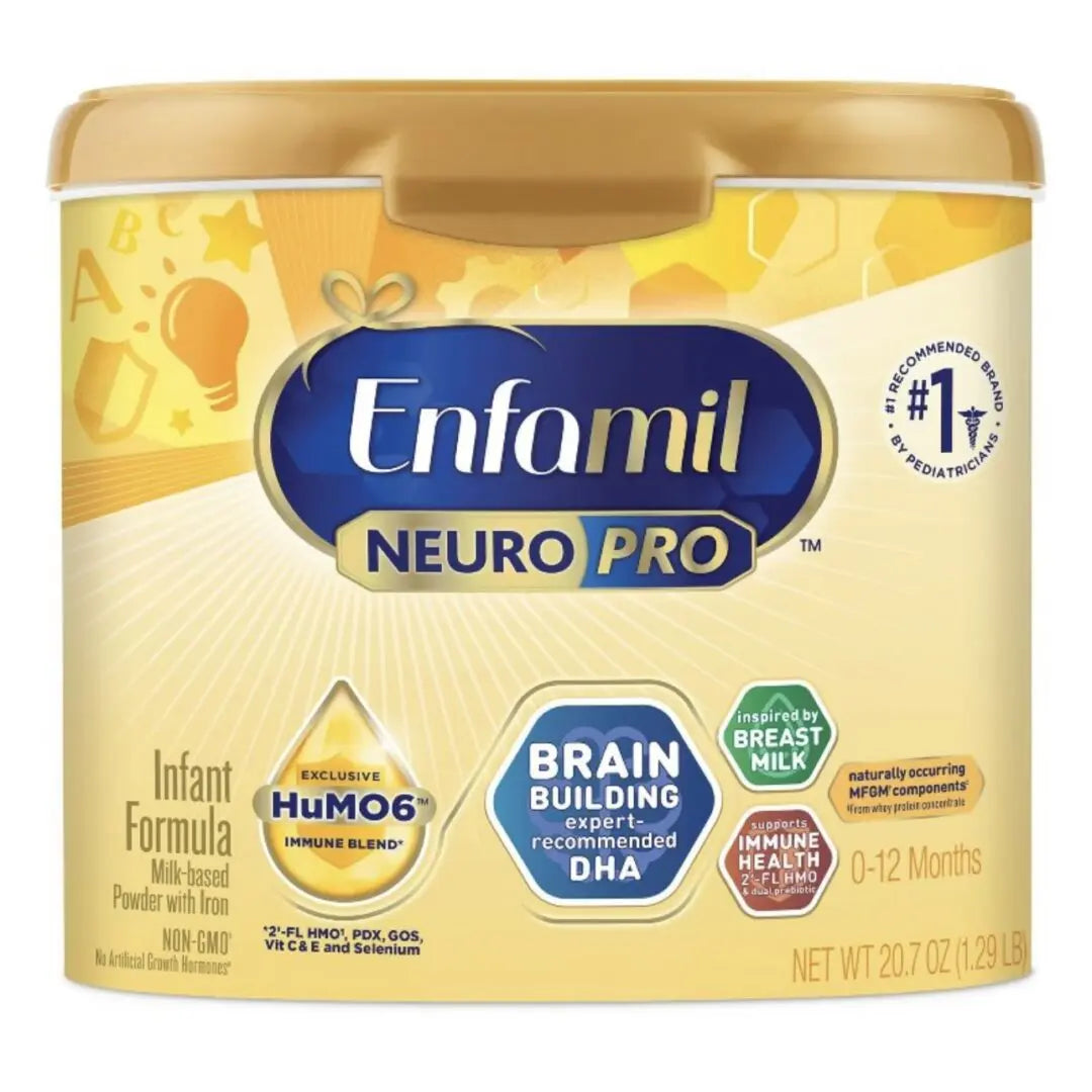 Enfamil NeuroPro Infant Formula – 4 Tubs – 20.7 oz