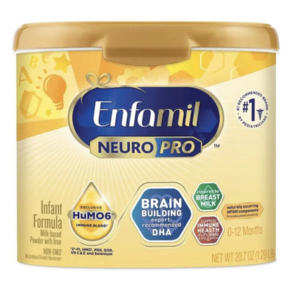 Enfamil NeuroPro Infant Formula – 4 Tubs – 20.7 oz