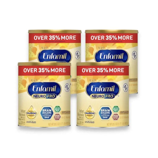 Enfamil NeuroPro Infant Formula – 4 Cans – 28.3 oz