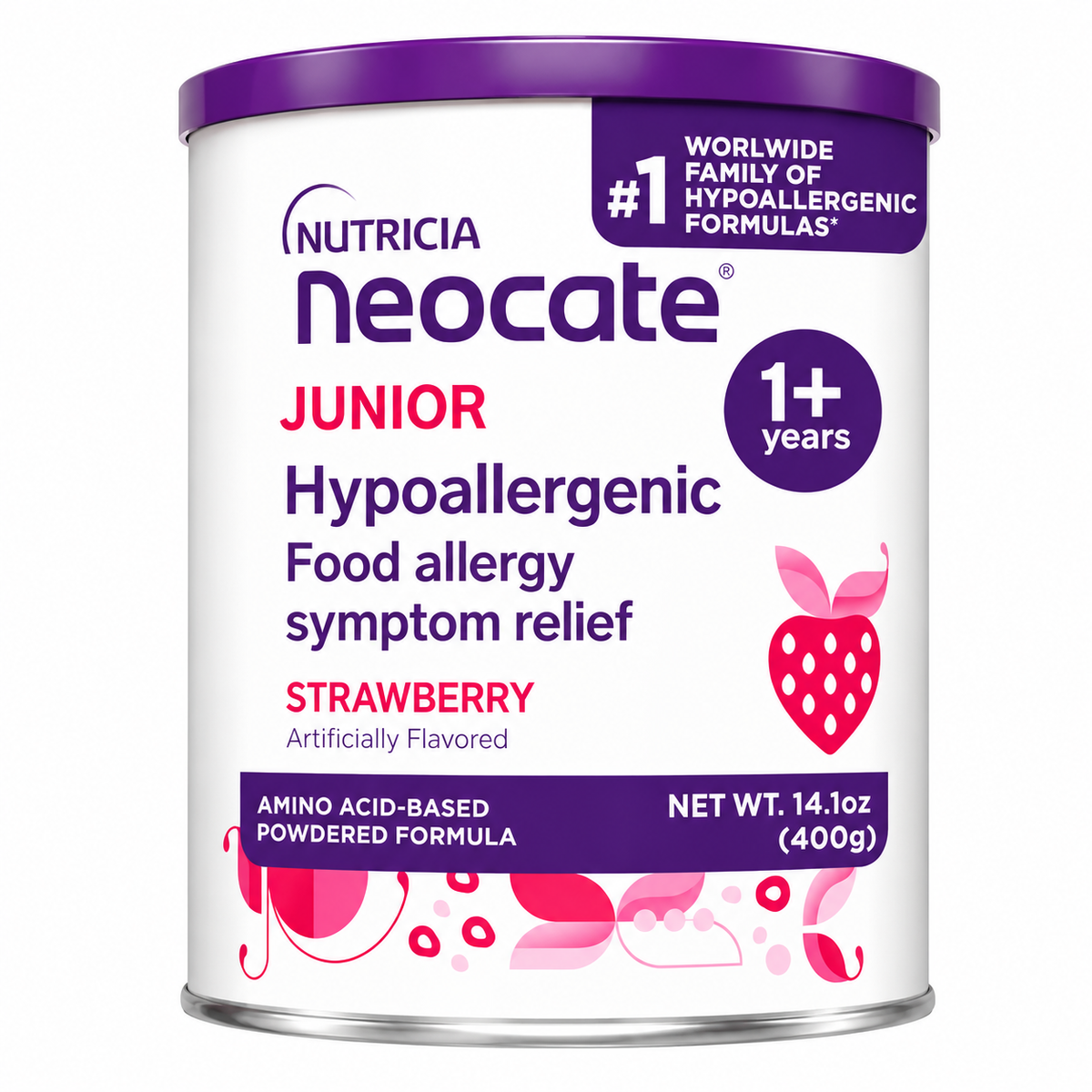Neocate Jr Strawberry 4 Cans - 14.1 oz