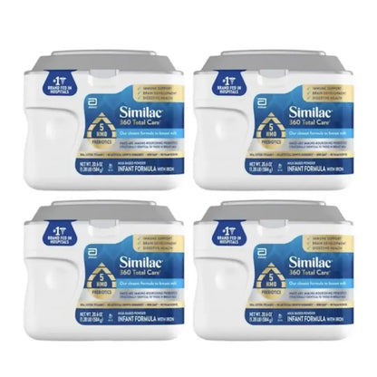 Similac 360 Total Care – 4 Tubs – 20.6 oz